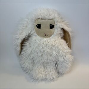 Monster and Eli M&E Plush Rabbit Bunny White Cream Ivory Handmade Stuffed Animal